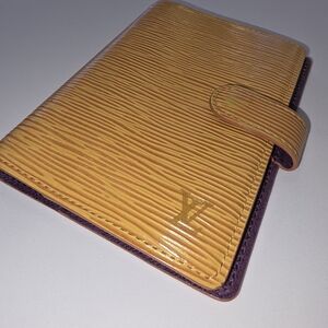 Louis Vuitton Yellow and Purple Wallet